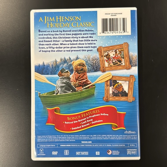 Jim Henson’s Emmet Otter’s Jug-Band Christmas - DVD - Picture 2 of 4
